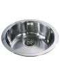 Cda KR21SS SS single round bowl sink, fits in 450mm base 