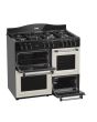 Creda C100RCDFTCRM 100cm Dual Fuel Rangecooker with Double Oven and Gas Hob - Cream