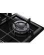 Creda C60GFCWBL 59cm Gas Hob - Black