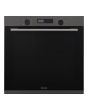 Creda C80BISMFBX 59.5cm Built In Electric Single Oven - Black Inox