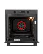 Creda C80BISMFBX 59.5cm Built In Electric Single Oven - Black Inox