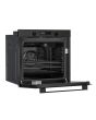 Creda C80BISMFBX 59.5cm Built In Electric Single Oven - Black Inox