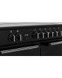 Creda C90RCCCBL 90cm Electric Rangecooker with Triple Oven and Electric Hob - Black