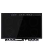 Creda C90RCCCBL 90cm Electric Rangecooker with Triple Oven and Electric Hob - Black