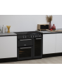 Creda C90RCCCBL 90cm Electric Rangecooker with Triple Oven and Electric Hob - Black