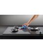 Fisher & Paykel 90cm Gas Hob, Black Glass Design
