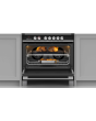 Fisher & Paykel 90cm Induction Pyrolytic Cooker - Black