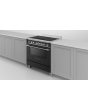 Fisher & Paykel 90cm Induction Pyrolytic Cooker - Black