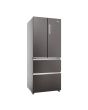 Haier HFR3718ENMD 70cm 60/40 Total No Frost Fridge Freezer - Dark Inox