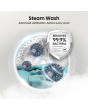 Hisense WF3S1043BB3 10.5kg 1400 Spin Steam Wash Black