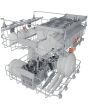 Hotpoint HFC3C26WCXUKN Dishwasher - Inox - 14 Place Setting