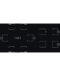 Hotpoint HR724BH 77cm Ceramic Hob - Black