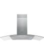 Hotpoint PHGC9.4FLMX 90Cm Curved Glass Hood 4 Speed Soft Button Controls Led Lights Max Extraction 4