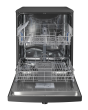 Indesit D2F HK26 B UK D2FHK26BUK 60cm Dishwasher - Black - 14 Place Setting