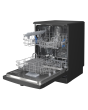 Indesit D2F HK26 B UK D2FHK26BUK 60cm Dishwasher - Black - 14 Place Setting