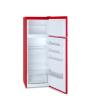Montpellier MAB346R Retro MAB346R 60cm 80/20 Fridge Freezer - Red