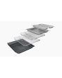 Neff B64FS31G0B 59.6cm Built In Combi Steam Oven - Graphite Grey