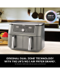 Ninja DZ400UK 9.5 litre MAX 6-in-1 Dual Zone Air Fryer - Gun Metal Grey