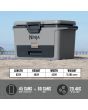 Ninja FB151UKGY FrostVault 50QT/47L Hard Cooler with Dry Zone - Slate Grey
