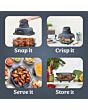 Ninja FN101UKGY CRISPi 4-in-1 Portable Air Fryer - Cyberspace Blue
