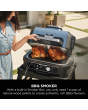 Ninja OG901UK Woodfire Pro Connect XL Electric BBQ Grill & Smoker - Black/Blue