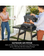 Ninja OG901UK Woodfire Pro Connect XL Electric BBQ Grill & Smoker - Black/Blue