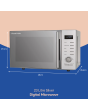 Russell Hobbs RHM2348S 23 Litres Solo Microwave - Silver