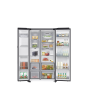 Samsung RS90F66BETEU - Fridge Freezer 91.2cm Silver