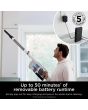 Shark IZ380UKT PowerPro Pet Cordless Stick Vacuum Cleaner - 50 Minutes Run Time - Java Metallic