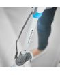 Shark S6001UK Klik n'Flip Manual Steam Pocket Mop - White/Blue Bird Blue