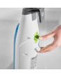Shark S6001UK Klik n'Flip Manual Steam Pocket Mop - White/Blue Bird Blue