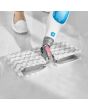 Shark S6001UK Klik n'Flip Manual Steam Pocket Mop - White/Blue Bird Blue