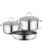 Siemens HZ9SE030 BergHOFF three piece induction pan set