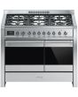 Smeg A2-81 100cm Opera Dual Fuel Range Cooker Stainless Steel