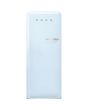Smeg FAB28LPB5UK 60cm 50s Style Left Hand Hinge Fridge with Icebox Pastel Blue
