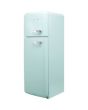 Smeg FAB30LPG5UK 60cm 50s Style Left Hand Hinge Freezer over Fridge Pastel
