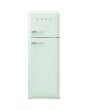 Smeg FAB30RPG5UK 60cm 50s Style Right Hand Hinge Freezer over Fridge Pastel