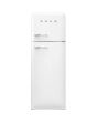 Smeg FAB30RWH5UK 60cm 50s Style Right Hand Hinge Freezer over Fridge White