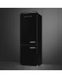 Smeg FAB38LBL6 70cm 50s Style Left Hand Hinge Fridge Freezer Black