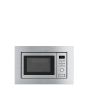 Smeg FMI017X 17 Litre Built In Microwave with Grill in Stainless Steel