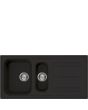 Smeg LZ102A2 100cm Rigae 1.5 Bowl Reversible Composite Granite Inset Sink