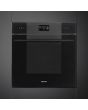 Smeg SO6102M2B3 60cm Linea Speedwave XL Combi Microwave Black Glass