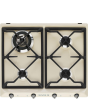Smeg SR964PGH 60cm Gas Hob - Cream