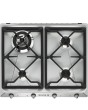 Smeg SR964XGH 60cm Gas Hob - Stainless Steel