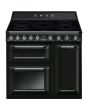 Smeg TR93IBL2 90cm Victoria Electric Range Cooker Black