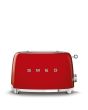 Smeg TSF01RDUK 2 SLICE TOASTER RED