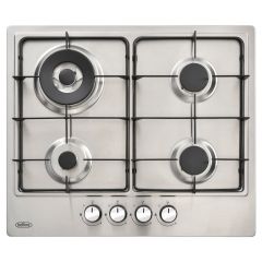 Belling GHU602GC St - Built in Hob - 60cm - Hob - Gas - NG + Convertibles