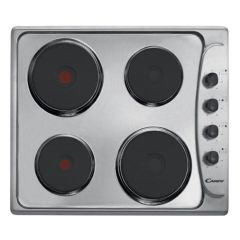 Candy CLE64KX 60cm Solid Plate Hob
4 Solid plates (incl. 1 rapid plate), side rotary controls