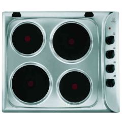 Cata UBSPH60KCR 60Cm Solid Hotplate Hob With Control Knobs
