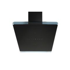 Cda EXG60BL 60cm gesture control angled black glass extractor, TC , LED lights (CHA37)